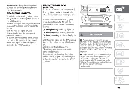 2018 Fiat Panda Owner's Manual | Dutch