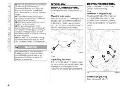 2020 Fiat Doblò Cargo Owner's Manual | Dutch