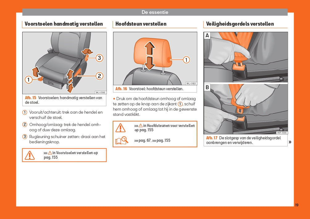 2019 Seat Arona Owner's Manual | Dutch