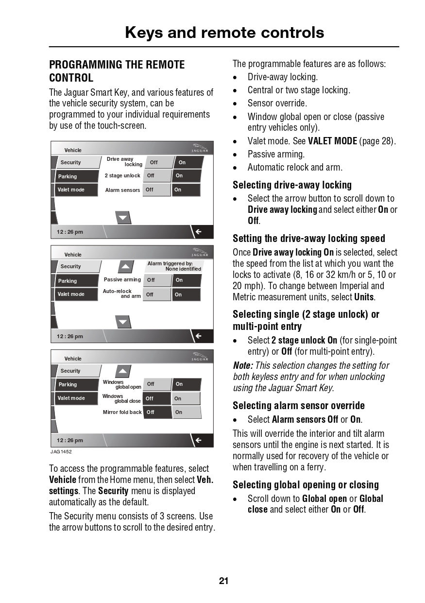 2010 Jaguar XK Owner's Manual | English