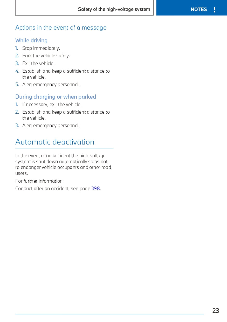 2023 BMW X1 PHEV Owner's Manual | English