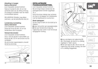 2020 Fiat Doblò Cargo Owner's Manual | Dutch