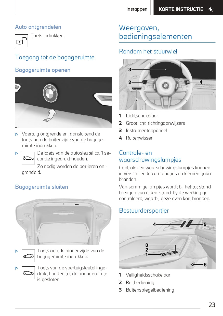 2022-2023 BMW X1 Manuel du propriétaire | Néerlandais