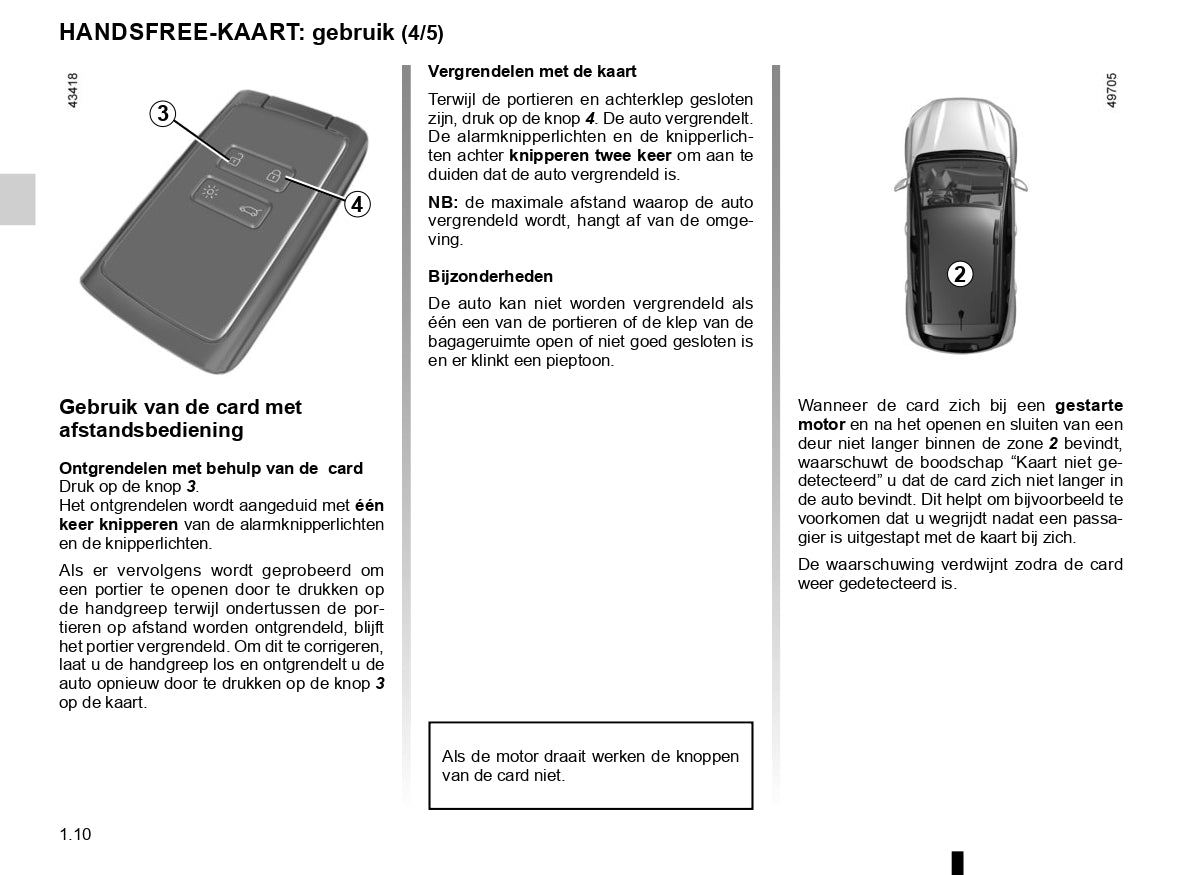 2020-2022 Dacia Sandero/Sandero Stepway Owner's Manual | Dutch