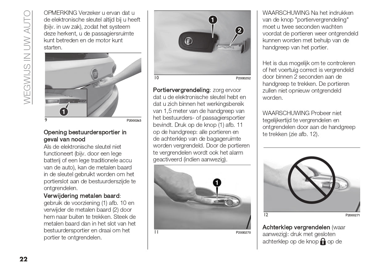 2022-2023 Fiat Tipo Owner's Manual | Dutch