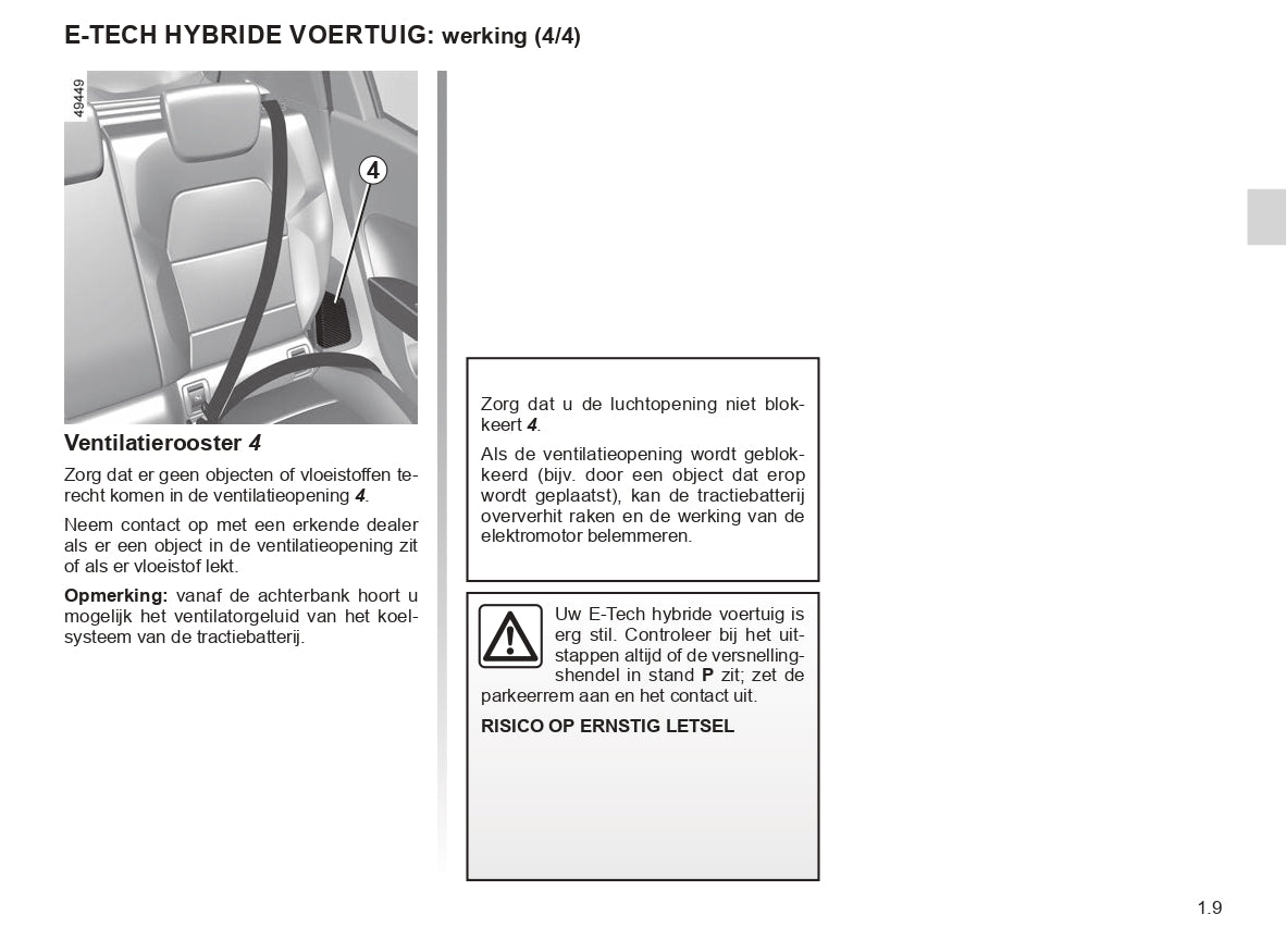 2023-2024 Renault Clio Owner's Manual | Dutch