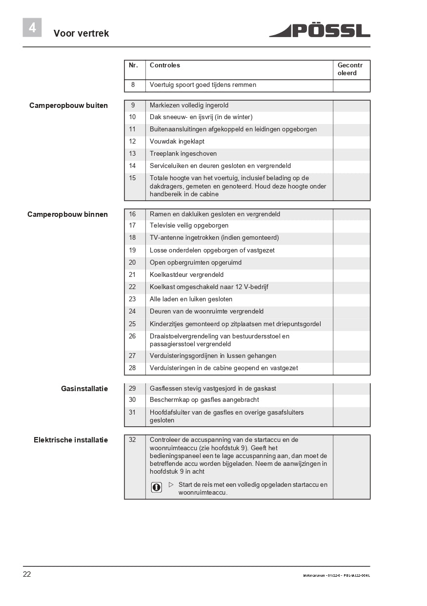 2019-2022 Pössl 2WIN Plus Bedienungsanleitung | Niederländisch