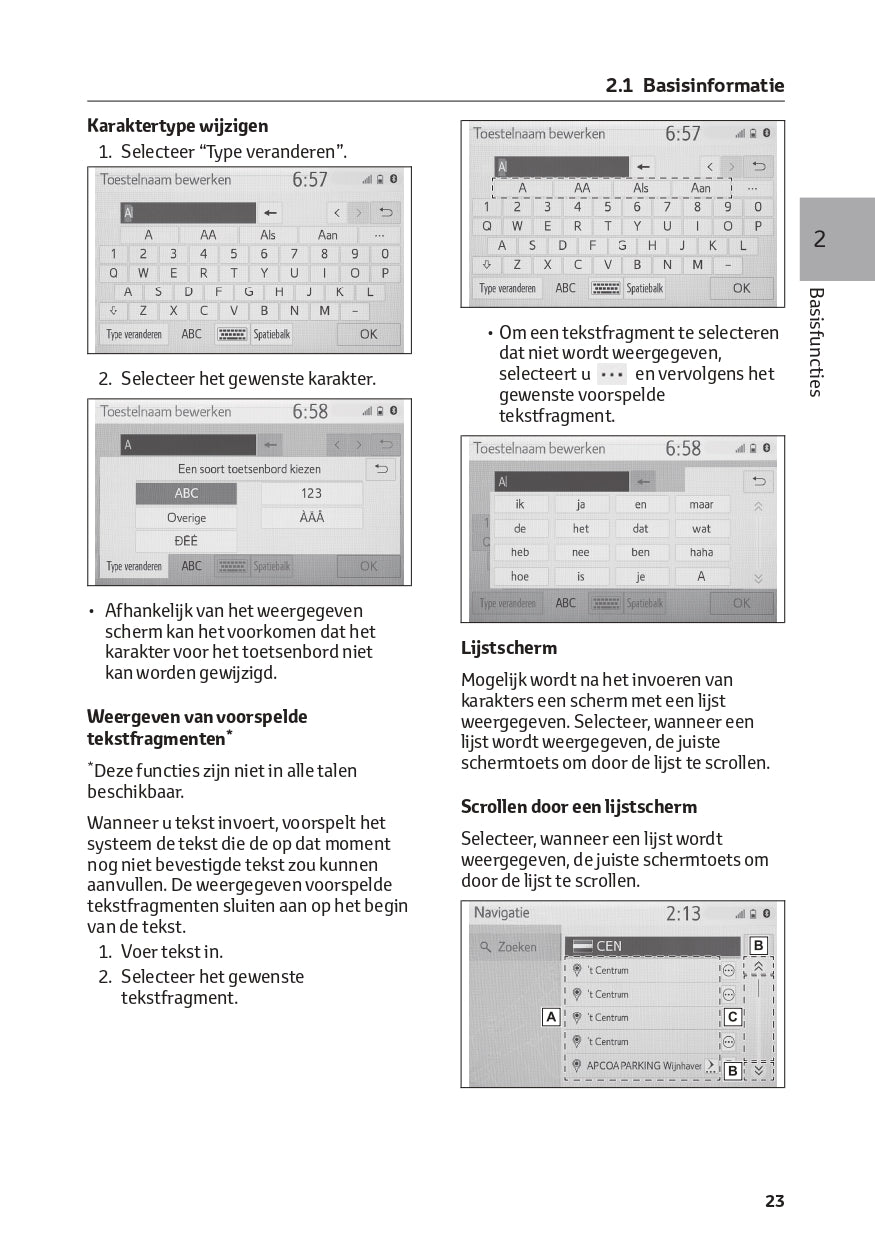 2023 Toyota Hilux Infotainment Manual | Dutch