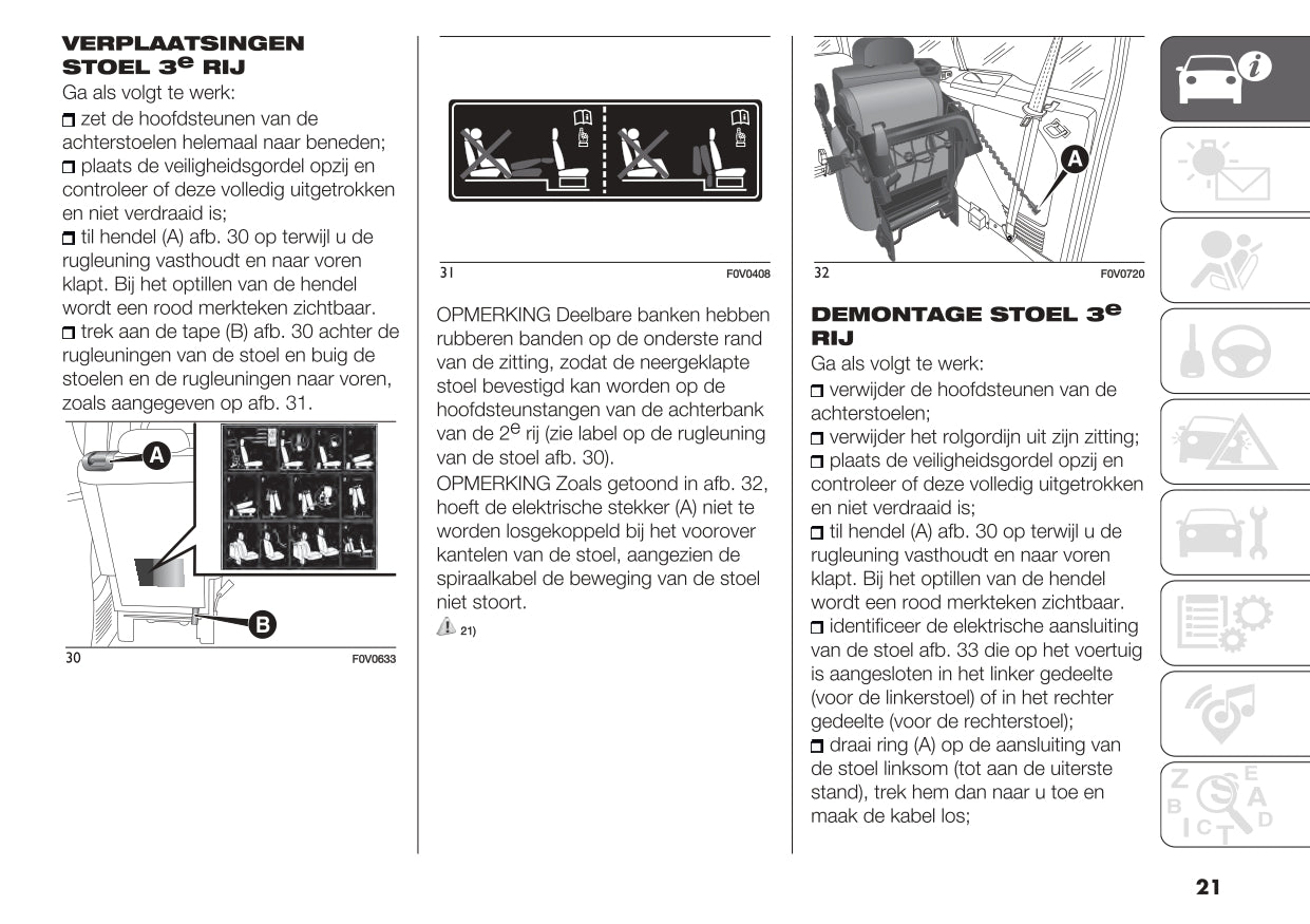 2020 Fiat Doblò Cargo Owner's Manual | Dutch