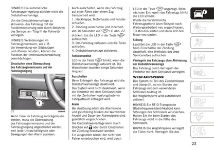 2023 Jeep Avenger Owner's Manual | German