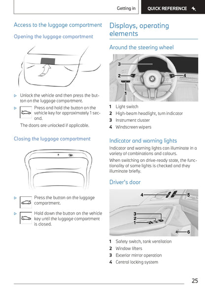 2023 BMW X1 PHEV Owner's Manual | English