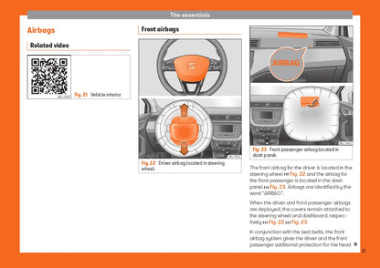 2019 Seat Arona Owner's Manual | English