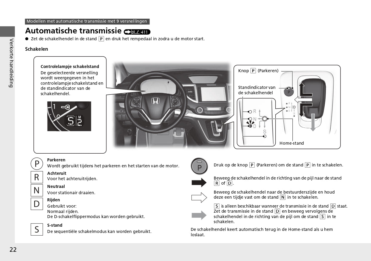 2013 Honda CR-V Manuel du propriétaire | Néerlandais