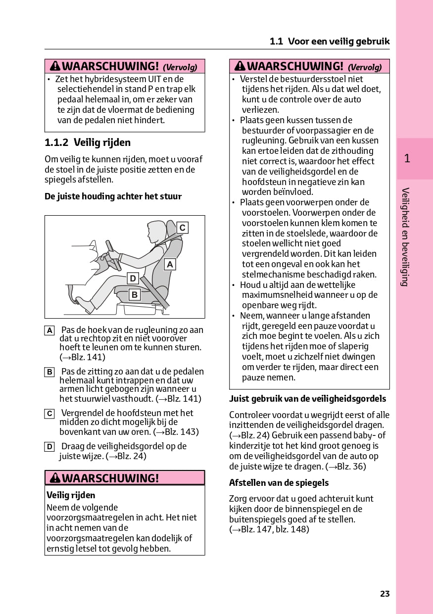 2024 Toyota Yaris Hybrid Owner's Manual | Dutch