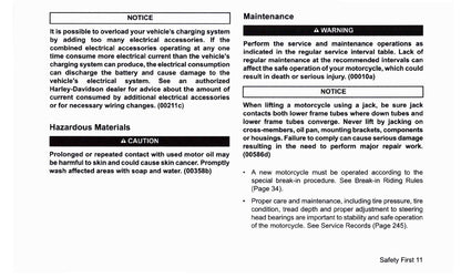 2019 Harley Davidson Touring Owner's Manual | English