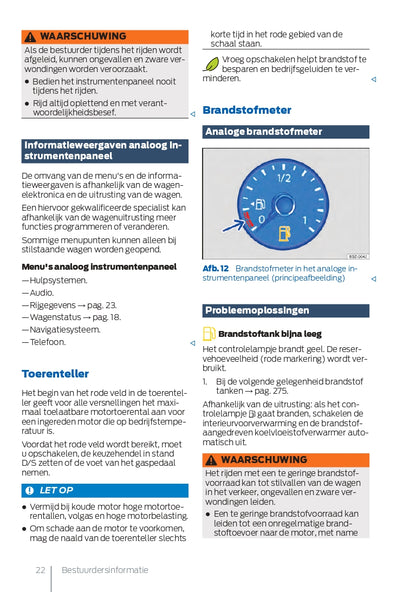 2021-2023 Ford Tourneo Connect Bedienungsanleitung | Niederländisch