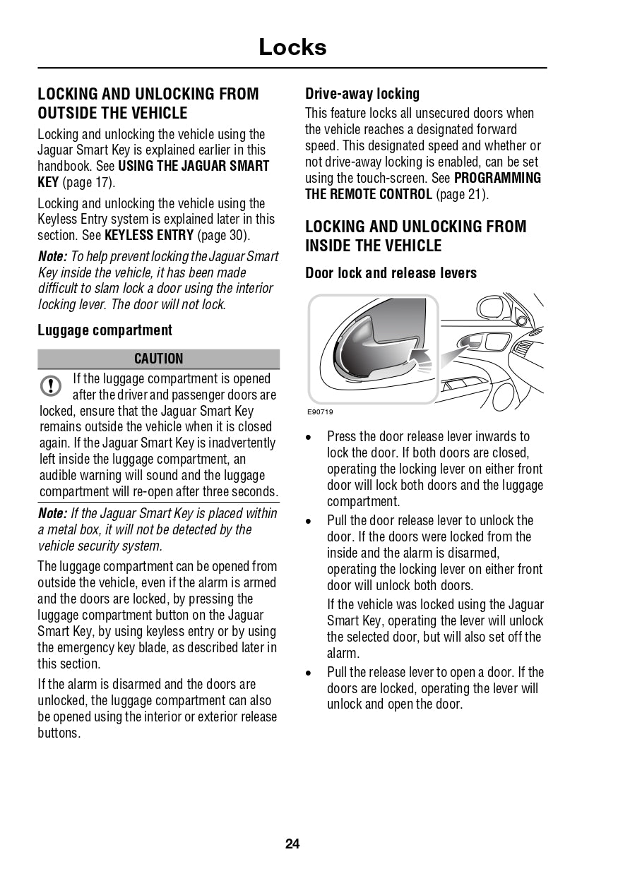 2010 Jaguar XK Owner's Manual | English