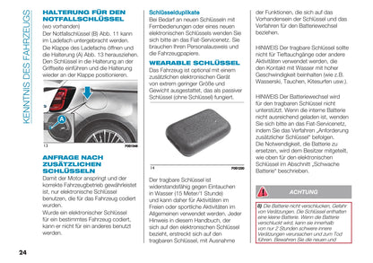 2023 Fiat 500e Owner's Manual | German