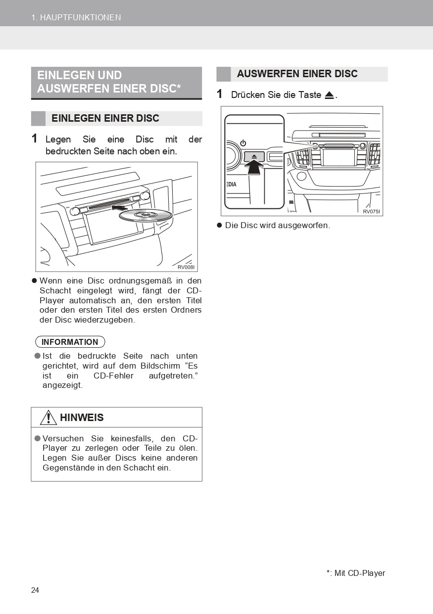 2017 Toyota RAV4 Infotainment Manual | German