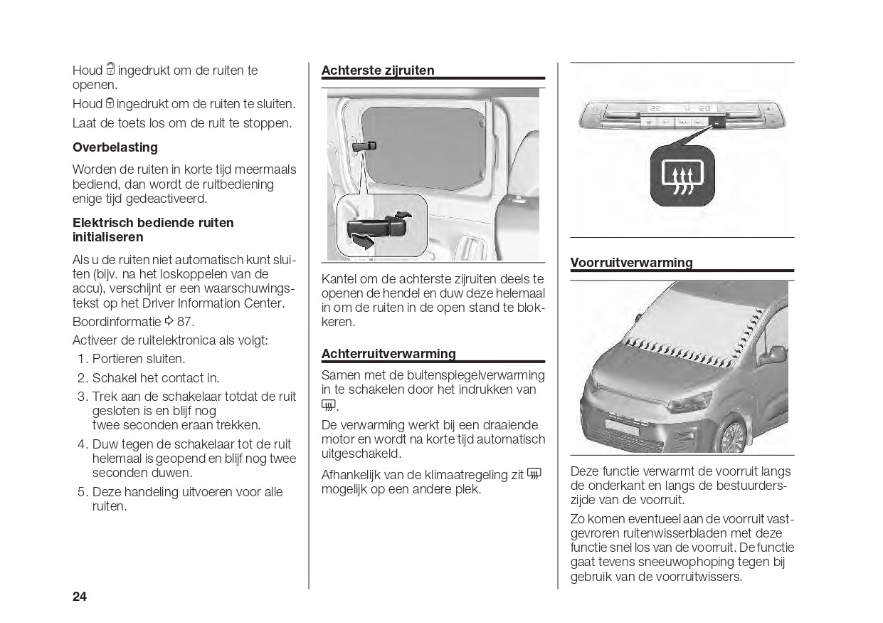 2023-2024 Fiat Doblo Owner's Manual | Dutch