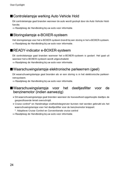 2020 Subaru Forester EyeSight Guide | Dutch