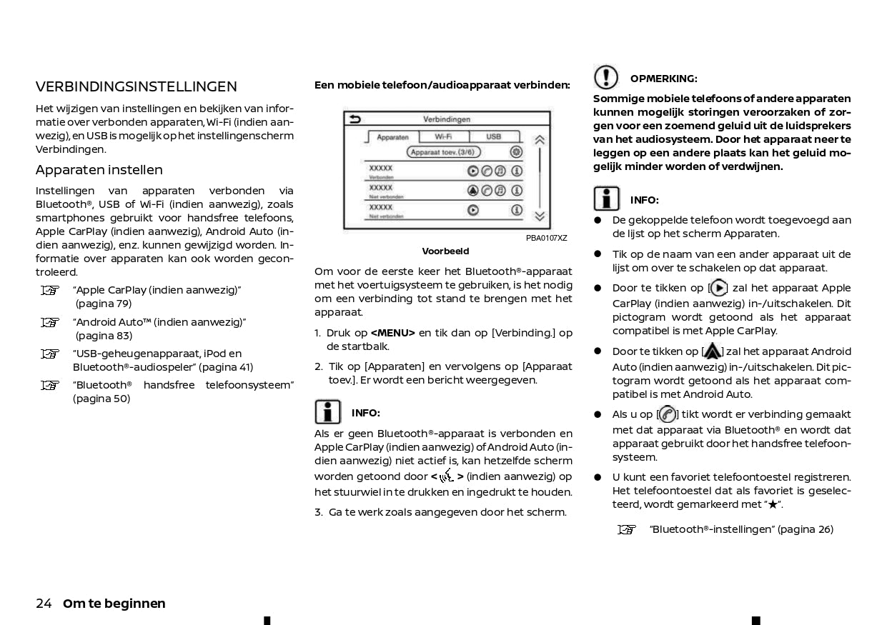 2021-2024 Nissan Qashqai Infotainment Manual | Dutch