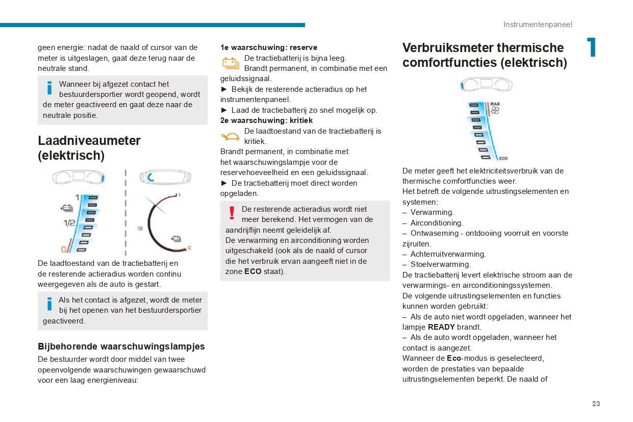 2019-2020 Peugeot 208/e-208 Owner's Manual | Dutch