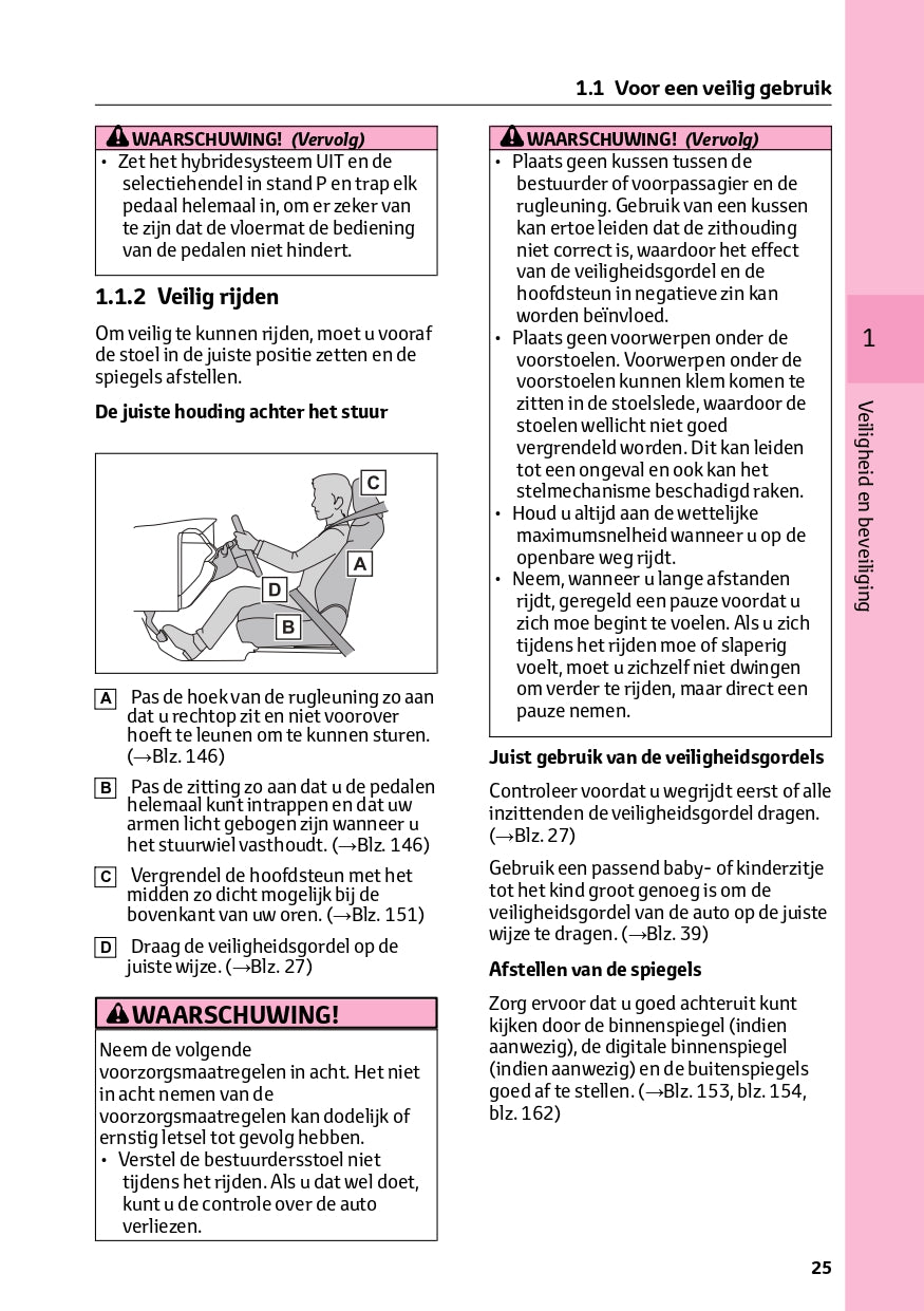 2023-2024 Toyota RAV4 Hybrid Owner's Manual | Dutch