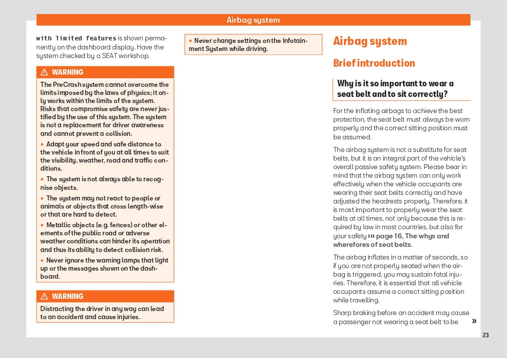 2021-2022 Seat Ateca Owner's Manual | English