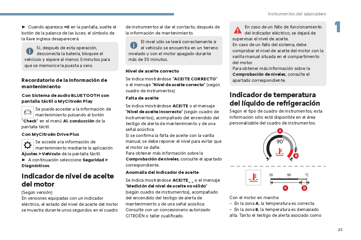 2024 Citroën C4/ë-C4 C4 X/ë-C4 X Gebruikershandleiding | Spaans