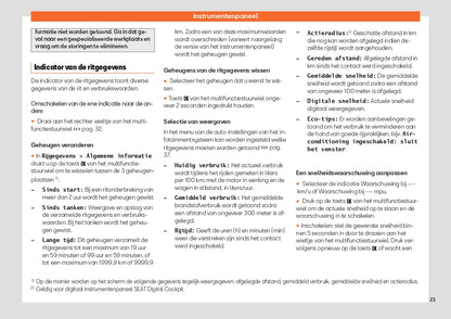 2022-2023 Seat Ibiza Owner's Manual | Dutch