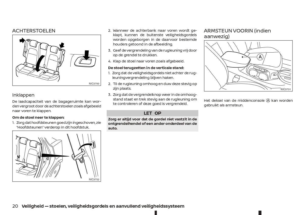 2021-2023 Nissan Juke Owner's Manual | Dutch