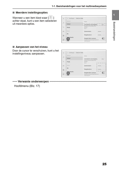 2024 Toyota Corolla Cross Infotainment Manual | Dutch