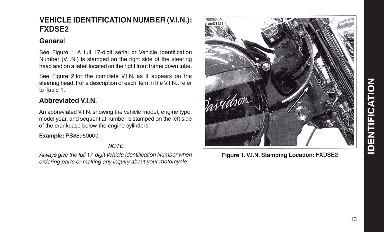 2008 Harley-Davidson FXDSE2 Manuel du propriétaire | Anglais