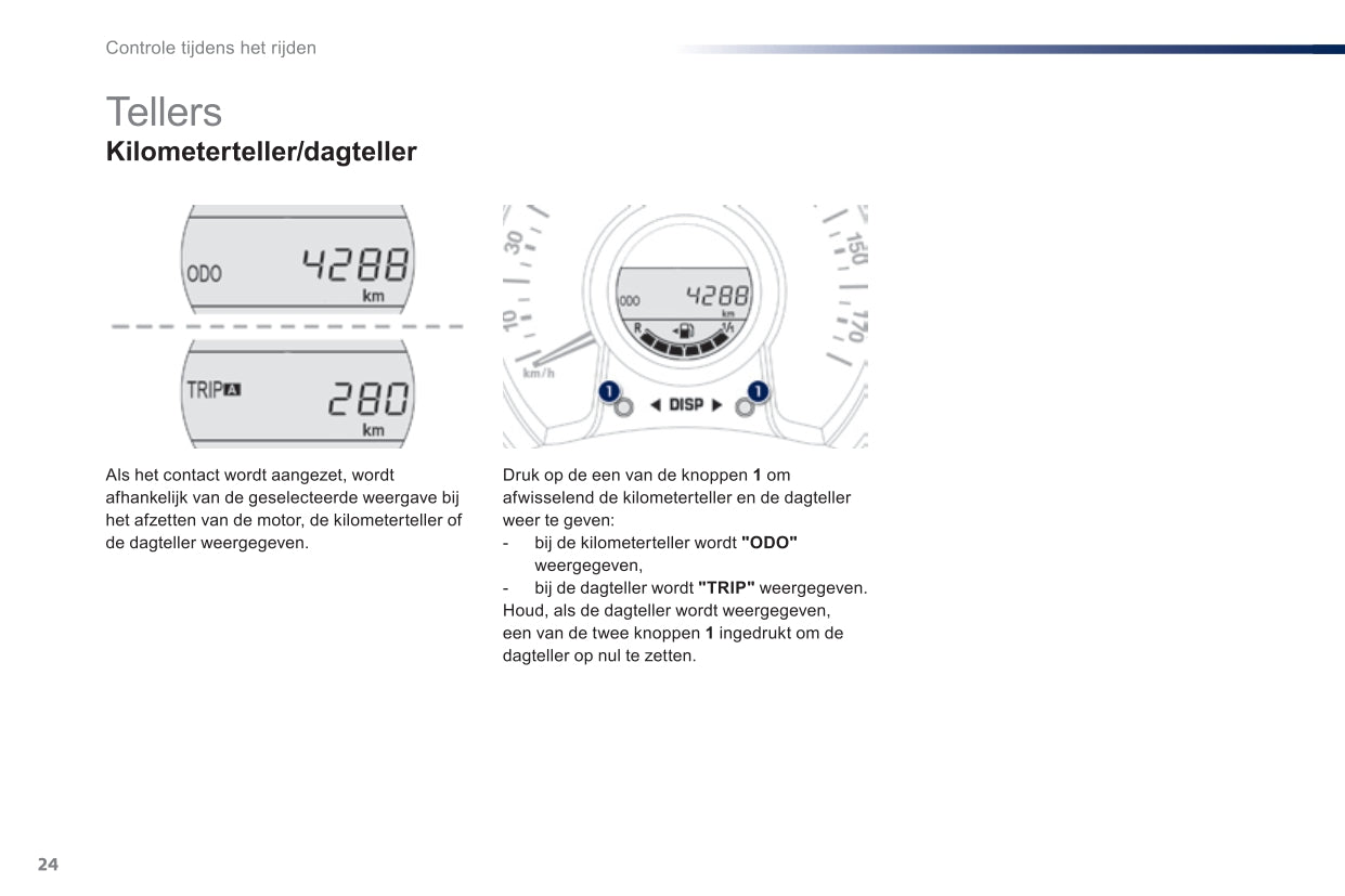 2014-2015 Peugeot 108 Owner's Manual | Dutch