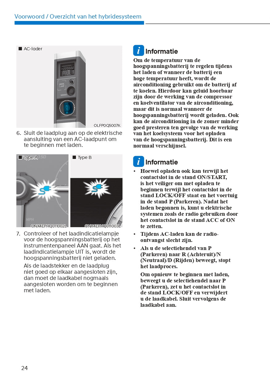 2022 Hyundai Tucson Hybrid/Tucson Plug-in Hybrid Owner's Manual | Dutch