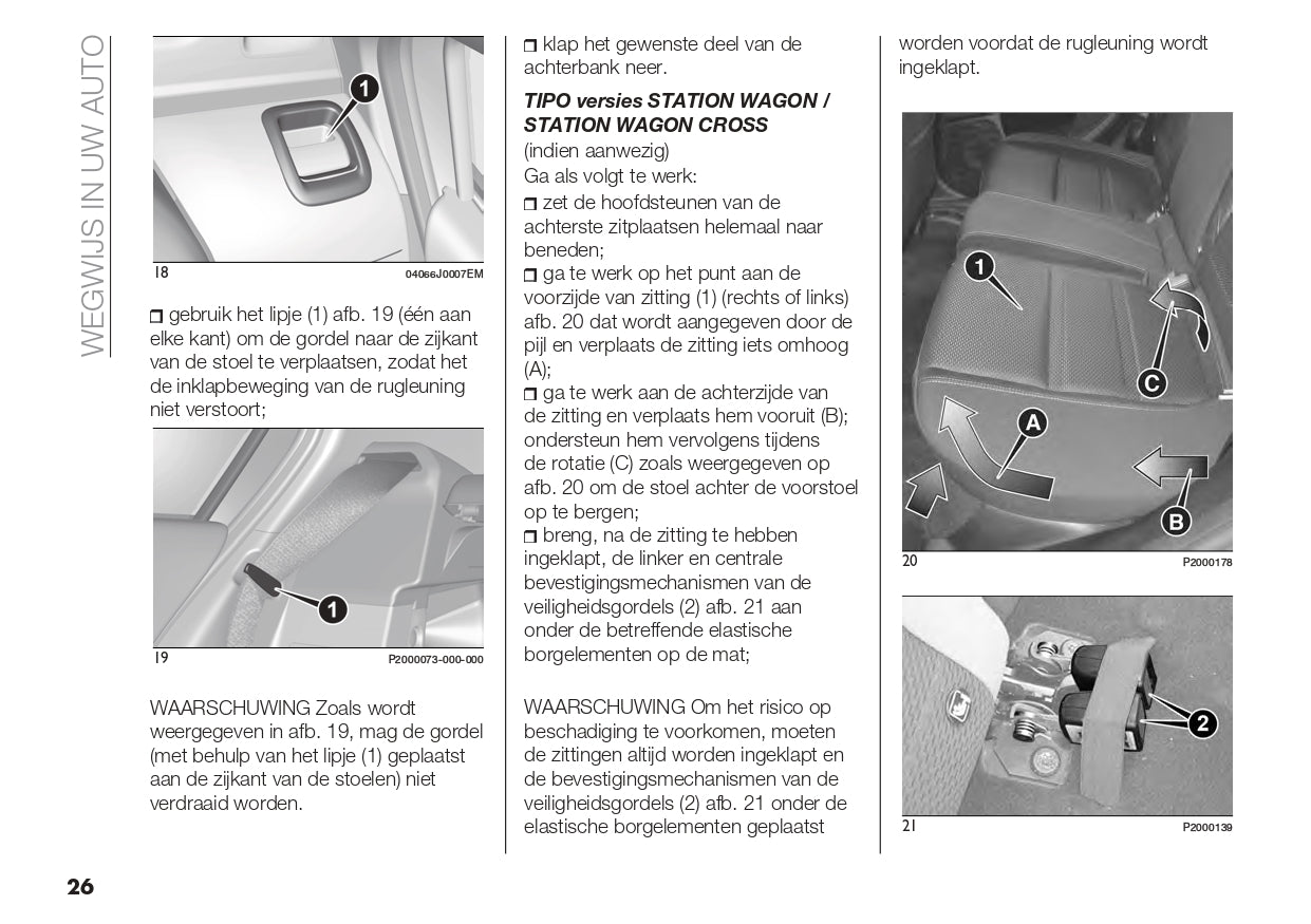 2022-2023 Fiat Tipo Owner's Manual | Dutch