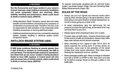 2023 Harley-Davidson Touring Owner's Manual | English