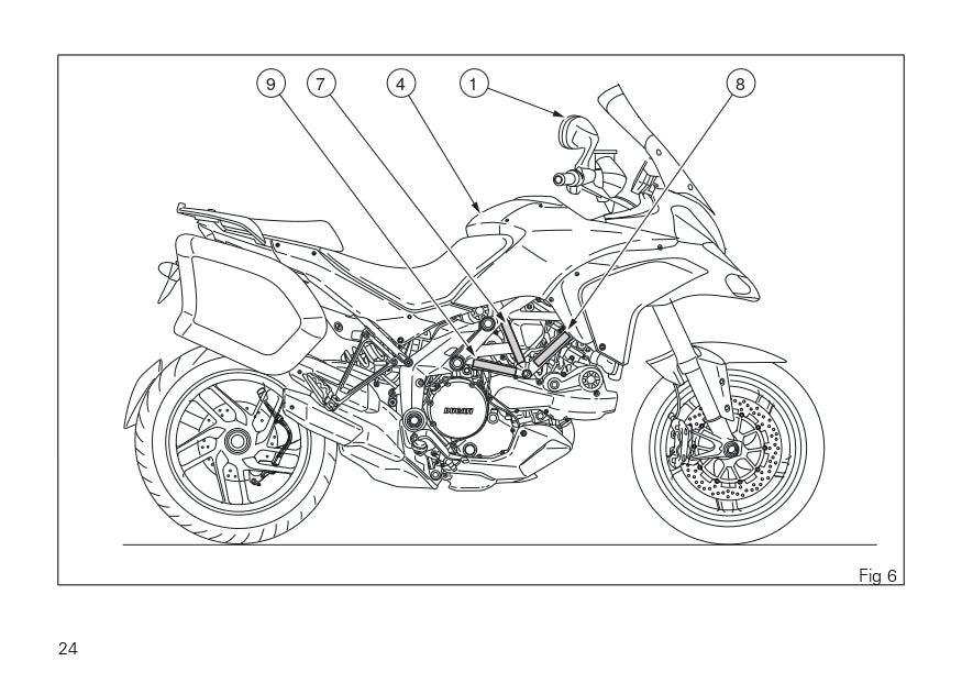 2014 Ducati Multistrada 1200S Touring Gebruikershandleiding