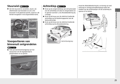 2024 Honda CR-V e:PHEV Owner's Manual | Dutch