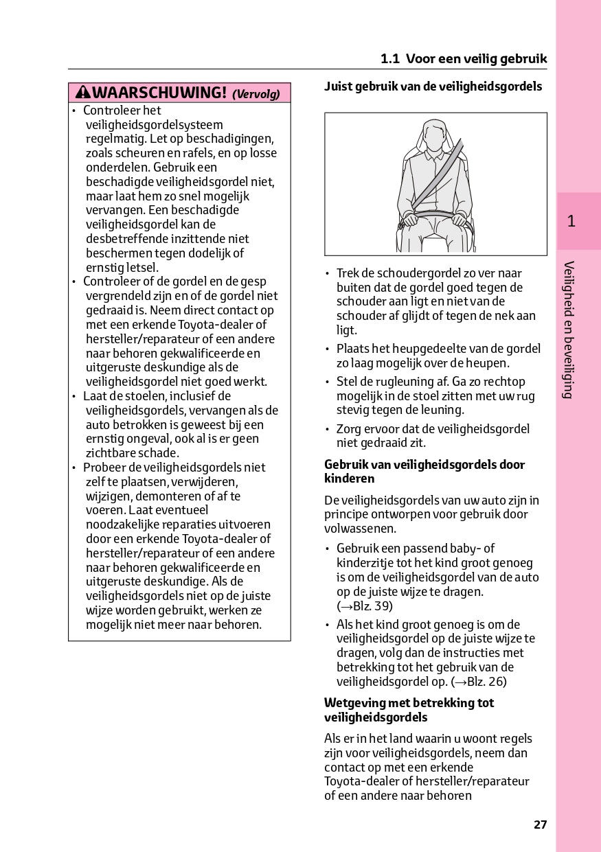 2022-2023 Toyota RAV4 HEV Owner's Manual | Dutch