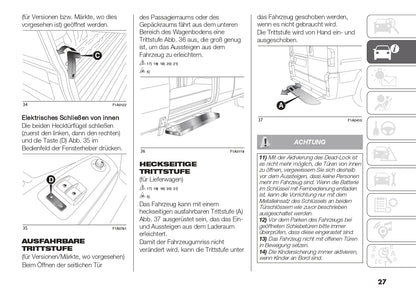 2022 Fiat Ducato Owner's Manual | German