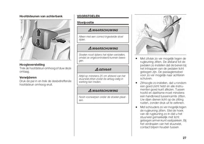 2023-2024 Fiat Doblo Owner's Manual | Dutch