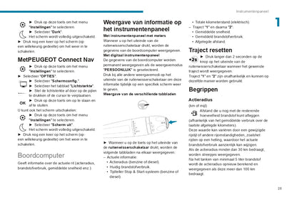 2019-2020 Peugeot 208/e-208 Owner's Manual | Dutch