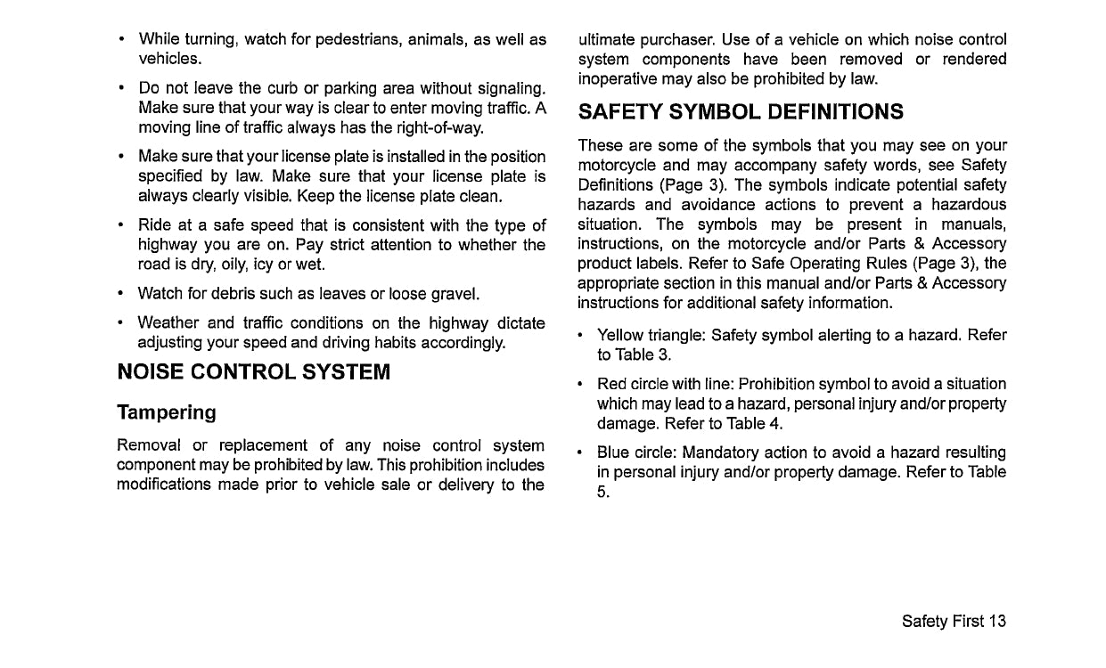 2023 Harley-Davidson Touring Owner's Manual | English