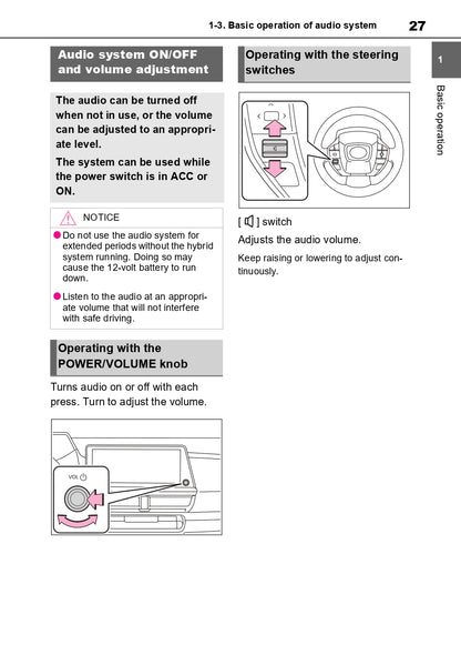 2023-2024 Toyota Prius Infotainment Manual | English