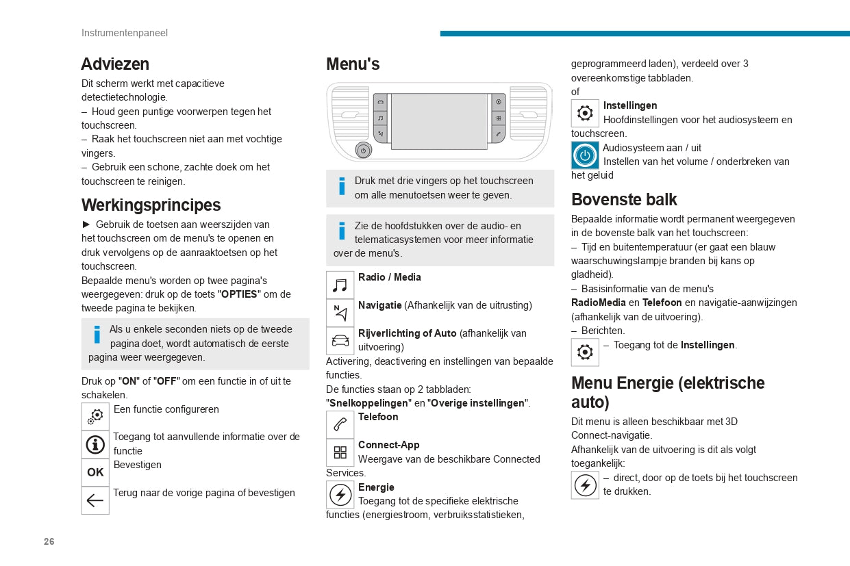 2022-2024 Peugeot Expert/Traveller/e-Expert/e-Traveller Owner's Manual | Dutch