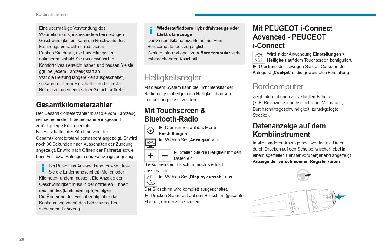 2024 Peugeot Expert/e-Expert/Traveller/e-Traveller Bedienungsanleitung | Deutsch