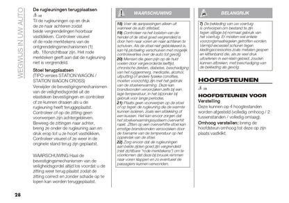 2022-2023 Fiat Tipo Owner's Manual | Dutch