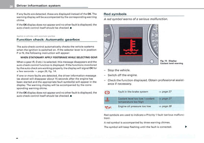 2005 Audi TT Coupe Gebruikershandleiding | Engels